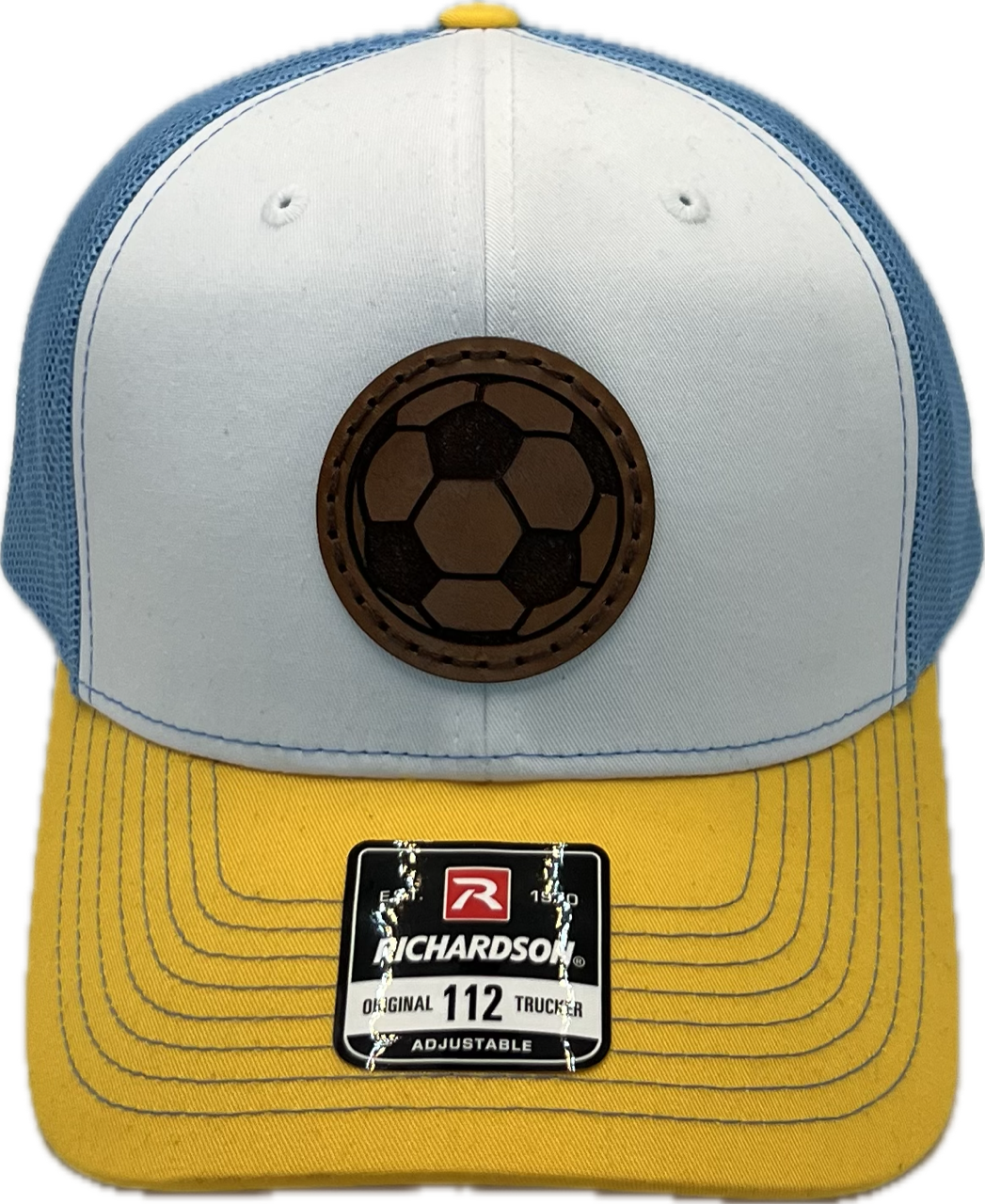 Soccerball Leather Patch Cap